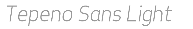 Tepeno Sans